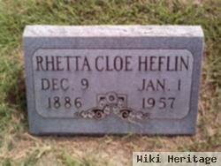 Rhetta Cloe Heflin