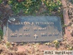 Martin E Peterson