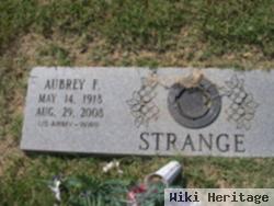 Aubrey F Strange