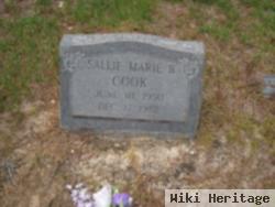 Sallie Marie Bowers Cook