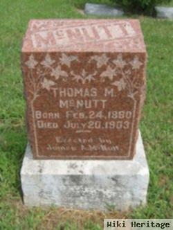 Thomas M. Mcnutt