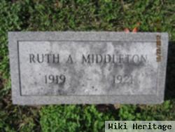 Ruth A Middleton