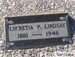 Lucretia Pearl Lindsay