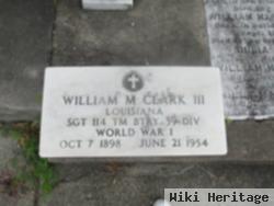 William Martin Clark, Iii