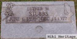 Luther Martin "mark" Stubbs