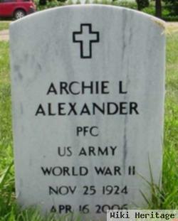 Archie Leonard Alexander