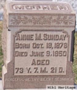 Annie M Sunday