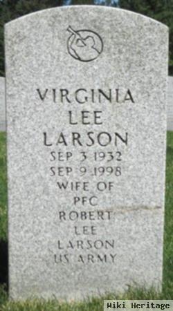 Virginia Lee Larson