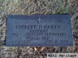 Everett D. Bailey