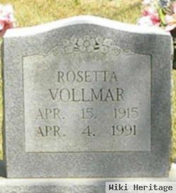 Rosetta M Vollmar