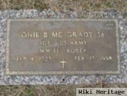 Onie B Mcgrady, Sr