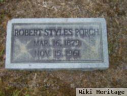 Robert Styles Porch