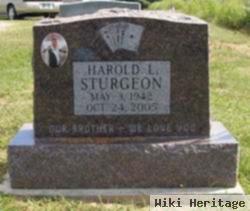 Harold L Sturgeon