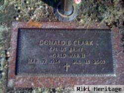 Dr Donald E. Clark