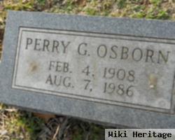 Perry G Osborn