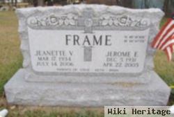 Jerome Ernest Frame