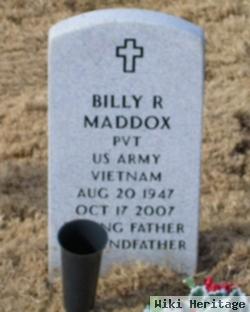 Billy R Maddox