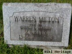 Warren Milton Martin