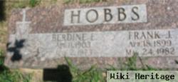 Berdine E Ringenberg Hobbs