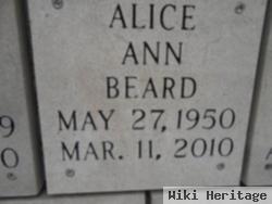 Alice Ann Beard