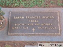 Sarah Frances Hogan Tuell