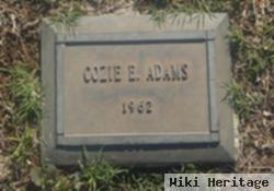 Cozie E. Adams