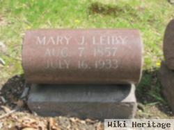 Mary J. Jones Leiby