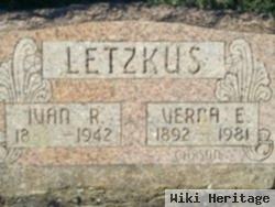 Verna E Letzkus