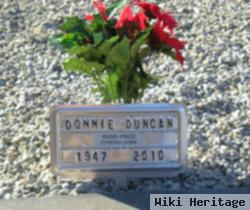 Robert Donald "donnie" Duncan