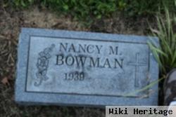 Nancy M Bowman