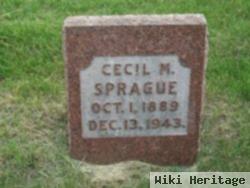 Cecil M Sprague