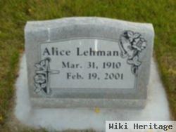 Alice Lehman