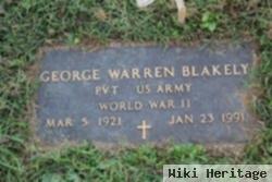 Pvt George Warren Blakely