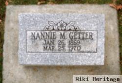 Nancy "nannie" Mock Getter