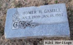 Homer H Gamble