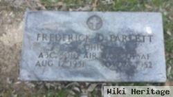 Frederick D Parlett