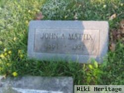 John A Mattix