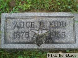 Alice B Kidd