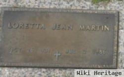 Loretta Jean White Martin