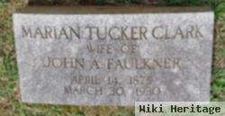 Marian Tucker Clark Faulkner