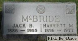 Harriett M Barnes Mcbride