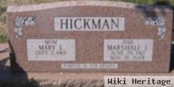 Marshall L Hickman