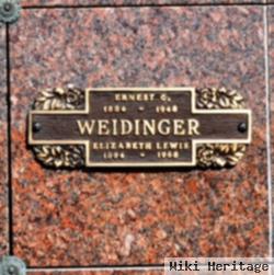 Ernest G Weidinger