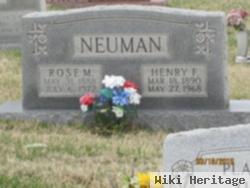 Henry F Neuman