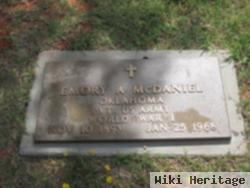 Emory A. Mcdaniel