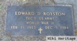 Edward D. Royston