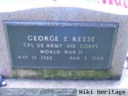 Corp George E. Reese