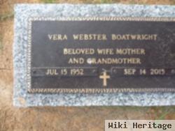 Vera Ann Webster Boatwright