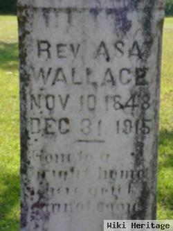 Rev Asa Wallace