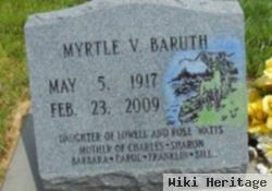 Myrtle V. Watts Baruth